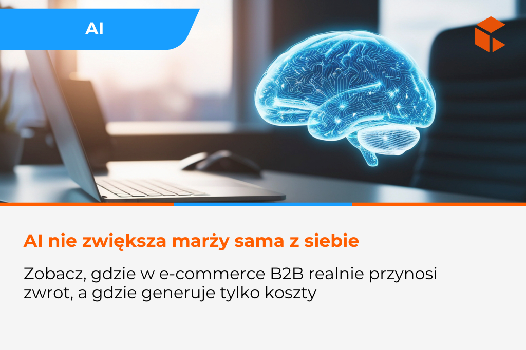 AI w e-commerce B2B – gdzie realnie zwiększa marżę, a gdzie generuje tylko koszty